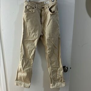 Zara Women’s - Skinny Beige Khakis